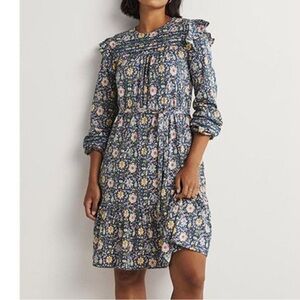Boden‎ Blue Enchanting Twig Jersey Dress Size 12L